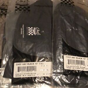 Chef Revival cotton/0poly Blend chef hat new